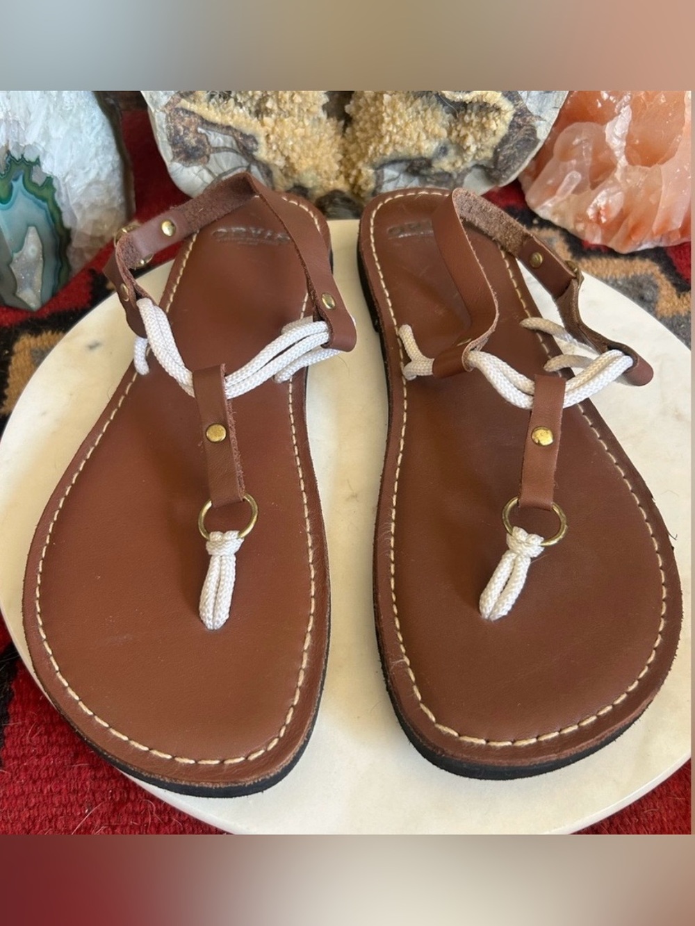 Orvis 10 Sandals leather thong